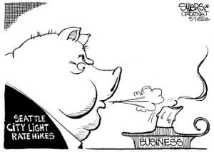 Editorial cartoon by Frank Shiers