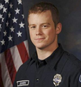 Firefighter Michael Johnson achieved first class firefighter.
