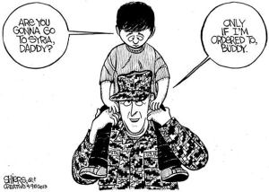 The editorial cartoon of the week by artist Frank Shiers.