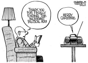 The editorial cartoon of the week by artist Frank Shiers.