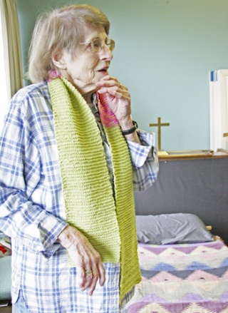 Cedar Grove Mobile Home Court resident Carroll Kilkenny