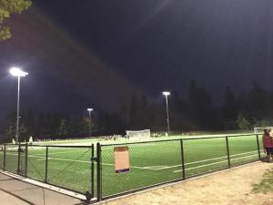 New LED lights operational at Petrovitsky Park.