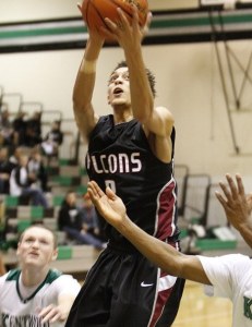 Kentlake junior Jaron Heck has blossomed into one of the South Puget Sound League North Division’s top players this winter.