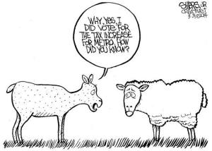 The editorial cartoon of the week by artist Frank Shiers.