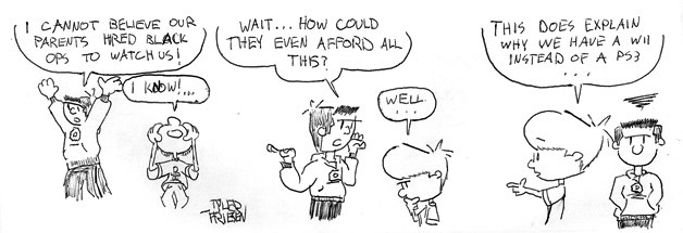 Cartoon of the week by Tyler Friesen.