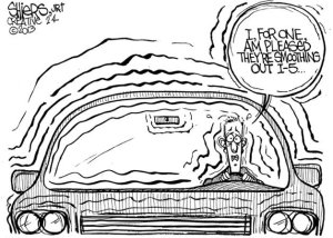 Editorial cartoon of the week by artist Frank Shiers.