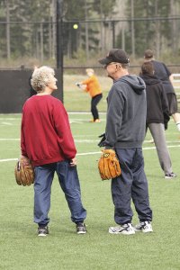 Maple Valley Senior Softball’s competitive and recreational teams are swinging into spring with practices now underway and the first games scheduled for May 1. The teams took advantage of a break in the rain last week and practiced at Ravensdale Park