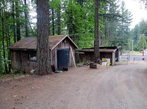 The Parks and Recreation department currently relies on these storage buildings for their equipment.