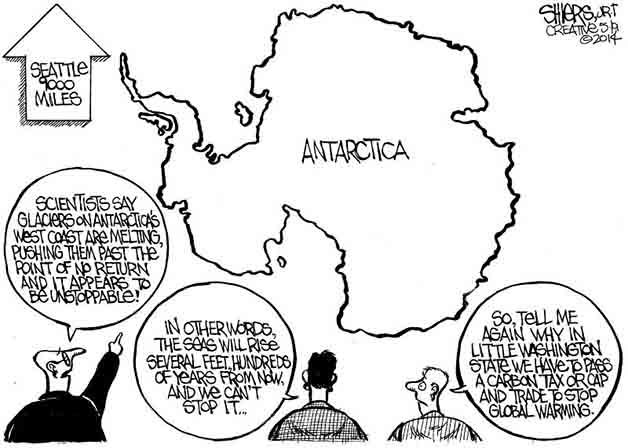 The editorial cartoon of the week by artist Frank Shiers.