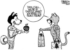 The editorial cartoon of the week by artist Frank Shiers.