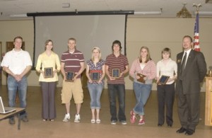 The Maple Valley Rotary recognizes students for  academics