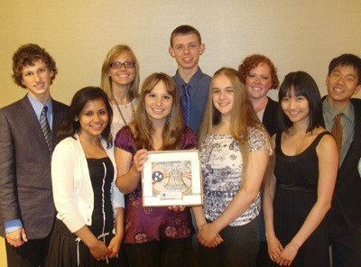 Tahoma High School math students scored high at the  at the Mu Alpha Theta (MATH) National Convention. Pictured in the back row