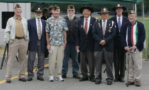 Veterans were honored at the Maple Valley Farmers Market Aug. 18.