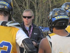 Tahoma lacrosse head coach Brian Johnson was named Coach of the Year.