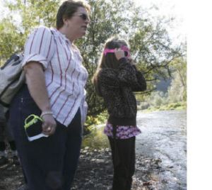 If people on the banks of the Cedar River look close enough these days