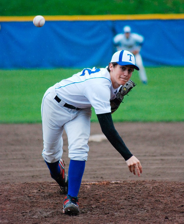 Christian Saez returns to the mound for the Tahoma Bears.