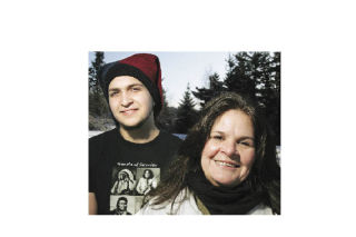 Zandra Jones of Black Diamond and her sons