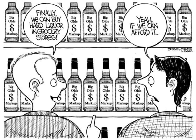 Editorial cartoon by Frank Shiers