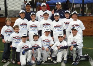 MAPLE VALLEY 11U SELECT   Front Row:  Hunter Haines (bat boy)