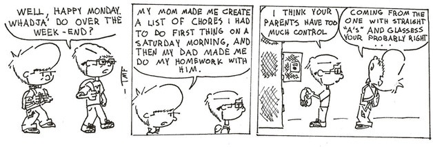 Cartoonist Tyler Friesen