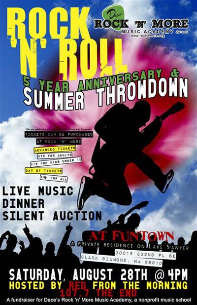 The Rock 'N' More summer throwdown was Aug. 28th