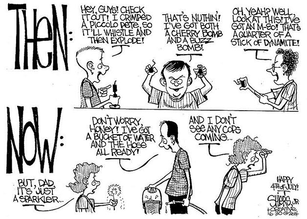 The editorial cartoon of the week by artist Frank Shiers.