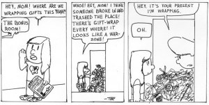 Comic strip by Tyler Friesen