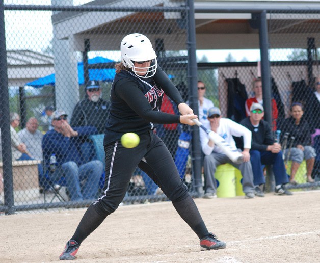 The Kentlake girls fastpitch team at the state 4A tournament.