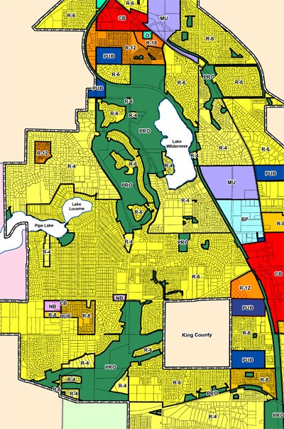 The Summit Place site is the white square named King County.
