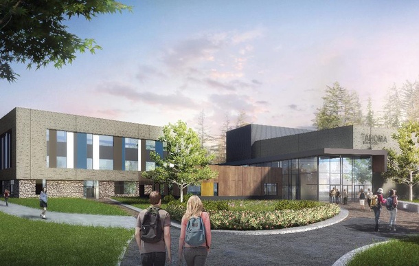 Rendering of the future Tahoma High School