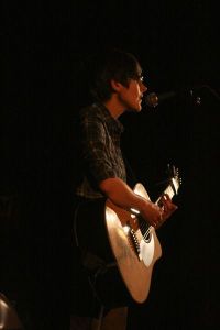 Devin E. Moore preformed at Maple Valley Creative Arts Center open mic Saturday evening.