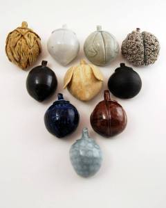 Elinor Maroney's 'Tree Pods' will be exhibited at the CVG Show Jan. 28-Feb. 25 in Bremerton. Maroney lives near Covington.