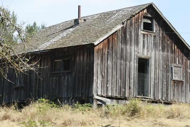 The only house in Morganville still in its original condition at the end of Union Drive. The Black Diamond Historical Society hopes to one day buy the house and turn it into a historical site like the railroad station.