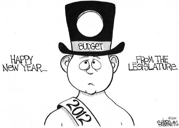 Editorial cartoon by Frank Shiers