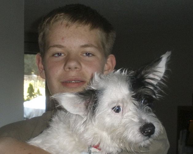 $-H member Steven Johnson and his dog