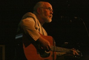 Jim Hanna performs at the second anniversary party for the Maple Valley Creative Arts Center Open Mic Saturday at the Leaf.