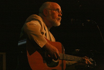 Jim Hanna performs at the second anniversary party for the Maple Valley Creative Arts Center Open Mic Saturday at the Leaf.