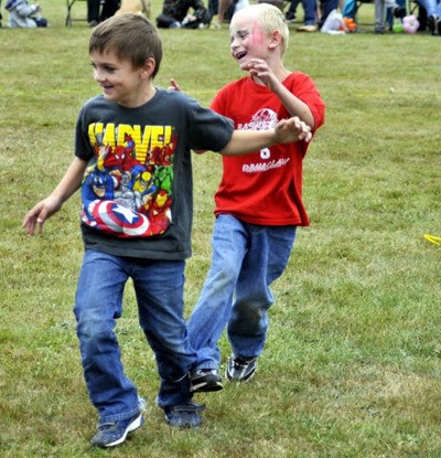 It was fun and games at the Black Diamond Labor Day celebration Monday