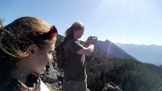 Rebecca Gourley and her boyfriend