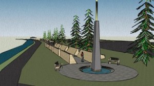 Trish Adams plans on building a cancer memorial wall to commemorate those who were lost to cancer.