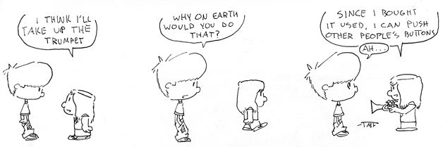 Cartoon strip of the week by Tyler Friesen.