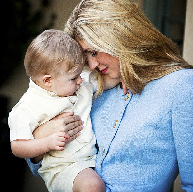 Paige Dunn and her son