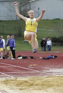 Tahoma junior Savannah Johnson enjoyed quite an afternoon on Thursday