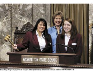 Sen. Cheryl Pflug sponsored her daughter