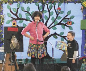 The Covington Library has live entertainment to go along with the kind that’s offered in written and recorded forms. Nancy Stewart