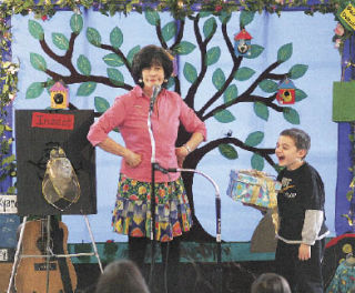 The Covington Library has live entertainment to go along with the kind that’s offered in written and recorded forms. Nancy Stewart