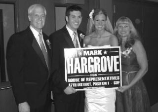 Two key volunteers in the campaign of Mark Hargrove