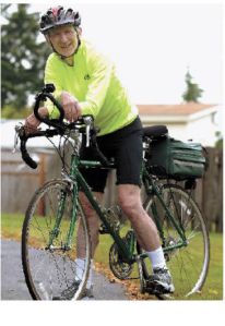 Jerry Schmidt has ridden roughly 150