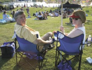 In one of the last in a string of hot summer days before the weather tuok a turn for the worse in the past week