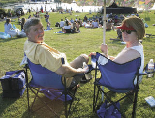 In one of the last in a string of hot summer days before the weather tuok a turn for the worse in the past week